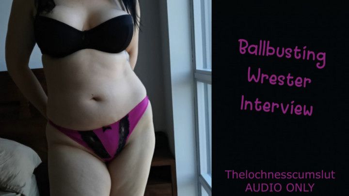 Ballbusting Wrestler Interview Part 2