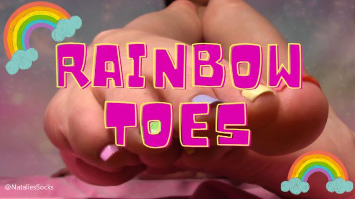 Rainbow Toes