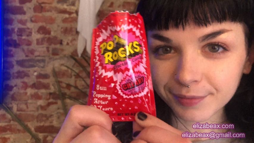 Upclose Pop Rocks Eating Mp4