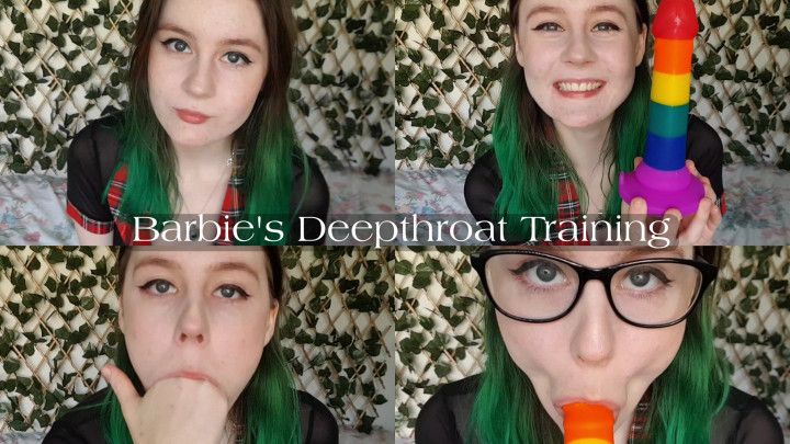 Barbie's Deepthroat Training