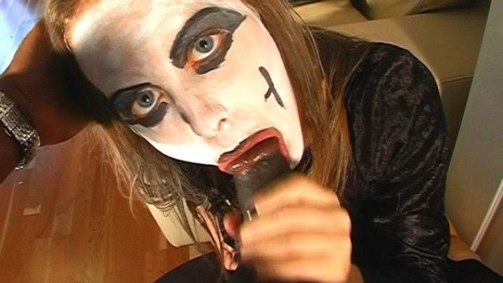 Halloween Slut Takes BBC Treacle Treats