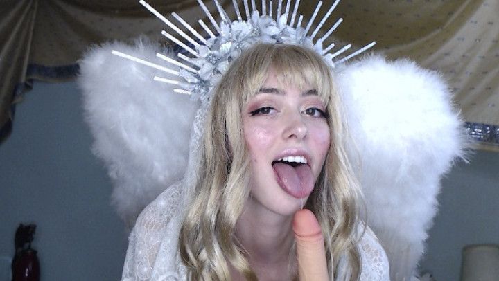 Sweet Angel Sucks Your Dick