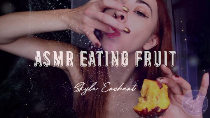 ASMR Eating Fruit