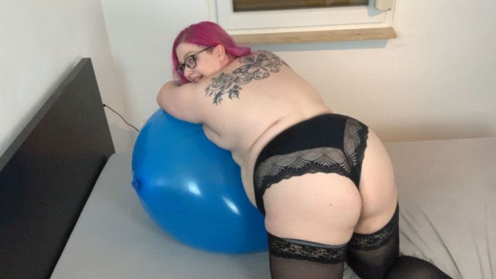 36inch Balloon topless riding NON POP