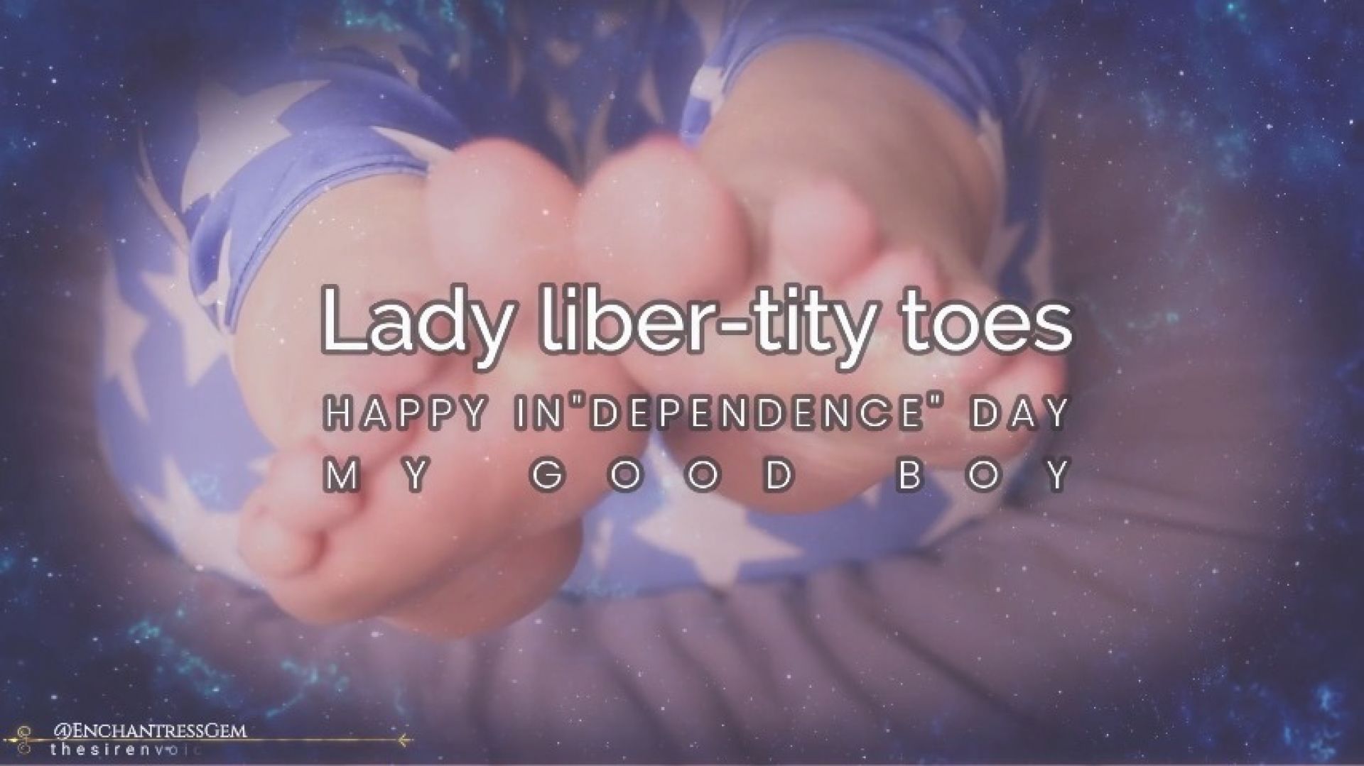 Lady liber-tity toes