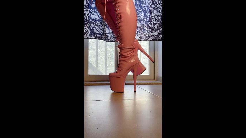 Pink High Heels Strut: A Sensual Fantasy