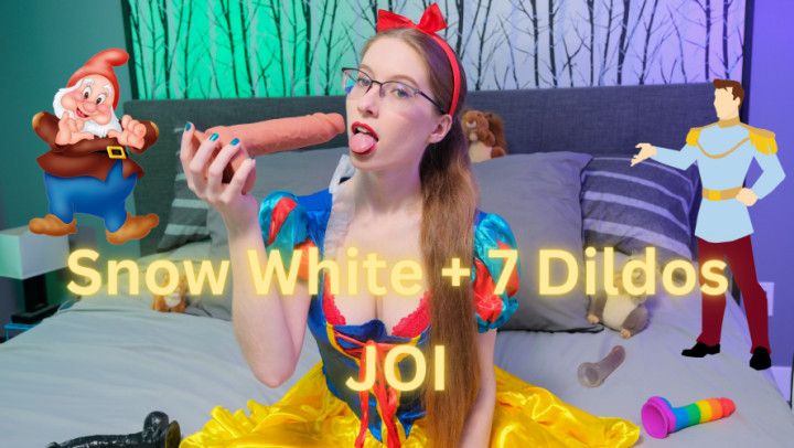 Snow White + 7 Dildos JOI