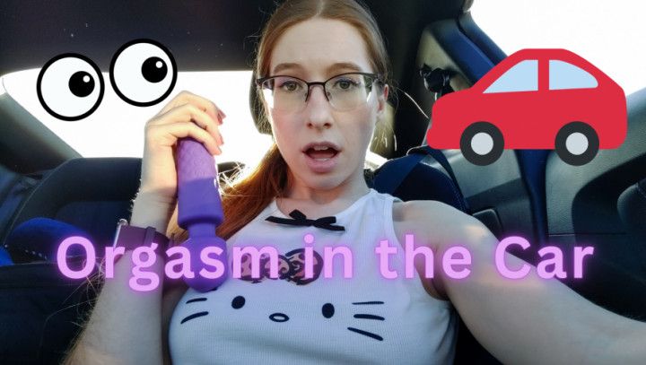 Orgasm in the Car