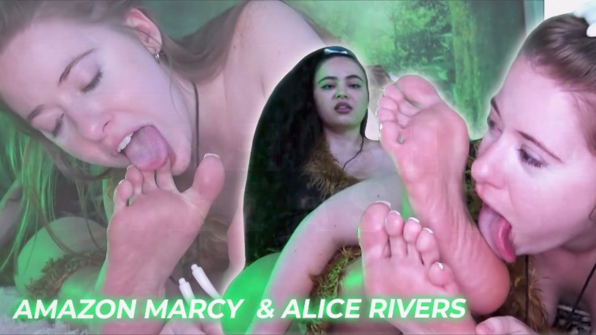 Sensual Amazonian Foot Worship