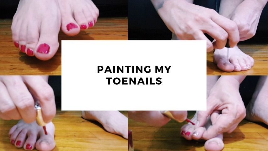 Painting My Toenails