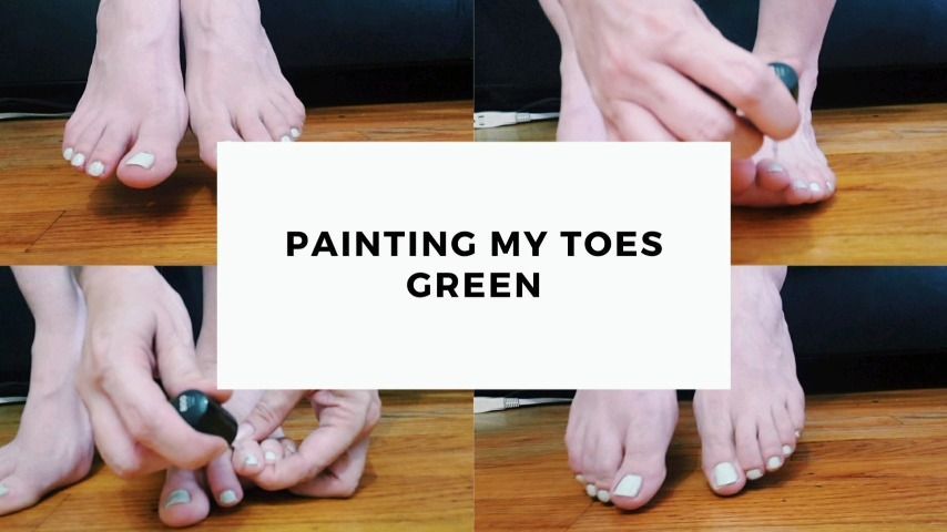 Painting My Toenails Green