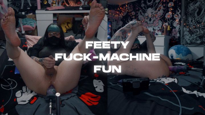 Feety Fuck-Machine Fun