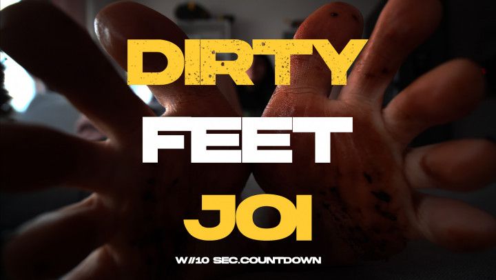 Lick My Dirty Feet Clean JOI