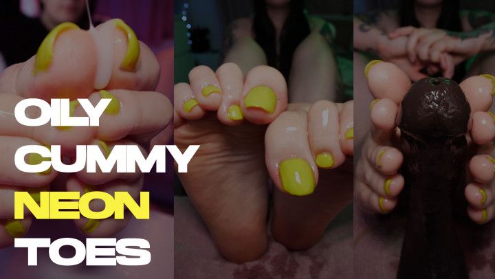 Oily Cummy Neon Toes