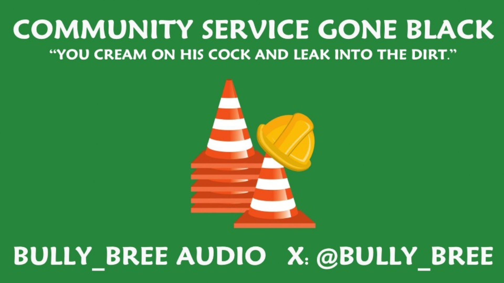 Community Service Gone Blacked Audio