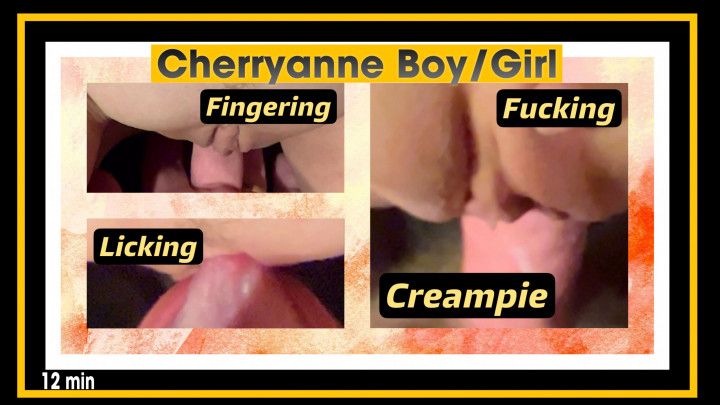 CREAMPIE SEX SCENE Close up fingering , licking , fucking