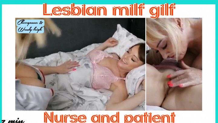 MATURE LESBIANS. NURSE AND PATIENT