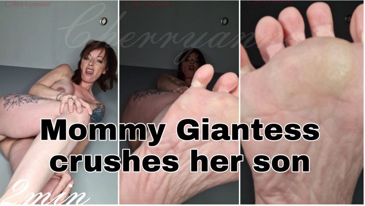 Mommy Giantess soles crush U