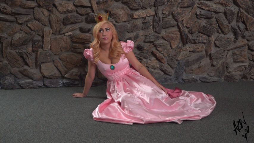 Princess Peach is waiting in the dungeon