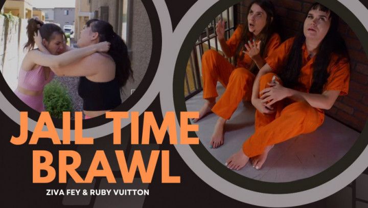 HD Ziva Fey - Jail Time Brawl With Ruby Vuitton