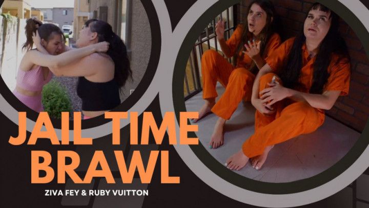 4K Ziva Fey - Jail Time Brawl With Ruby Vuitton