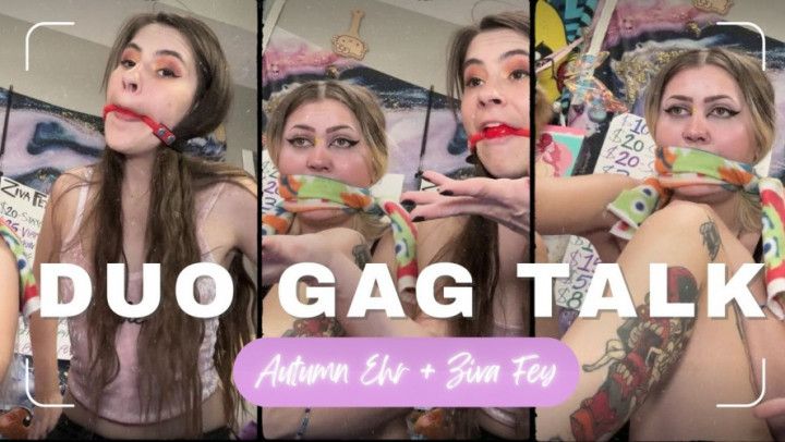 4K Ziva Fey - Duo Gag Talk With Autumn Ehr