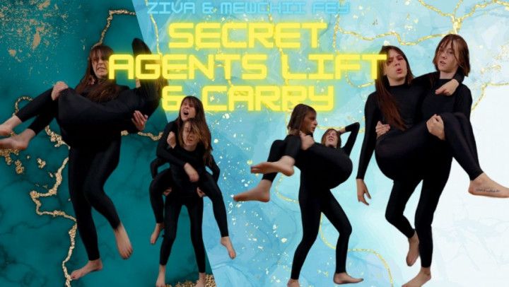 HD/ Ziva Fey And Mewchii Fey - Secret Agents Lift And Carry