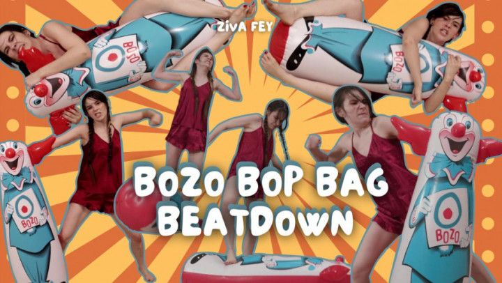 4K Ziva Fey - Bozo Bop Bag Beatdown