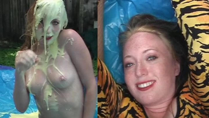 Tiger Girl Amy gets slimed