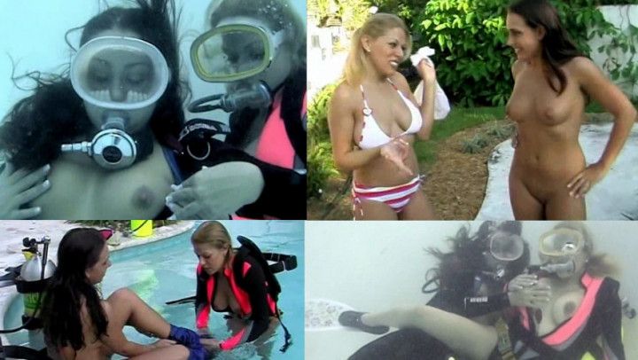 Scuba Foreplay - Renna Ryan and Roxie