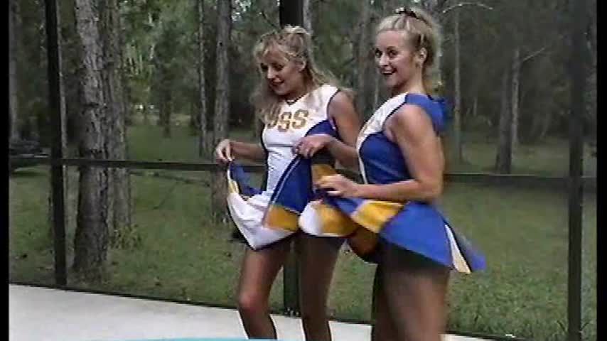 Cheerleaders in Oil - Jo &amp; Sammi