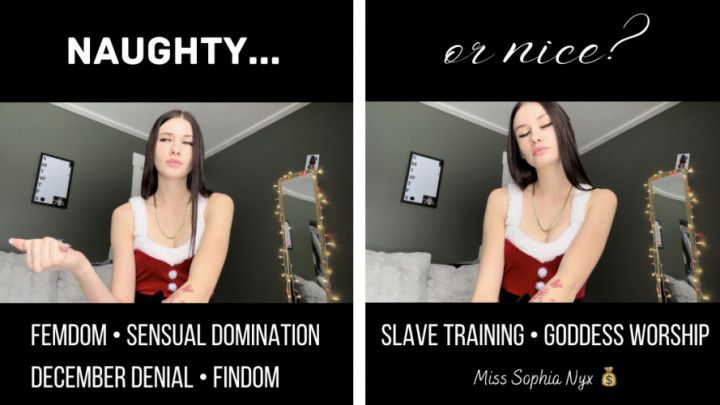 Sophias naughty or nice