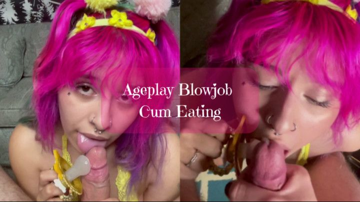 DDLG Cum Eating