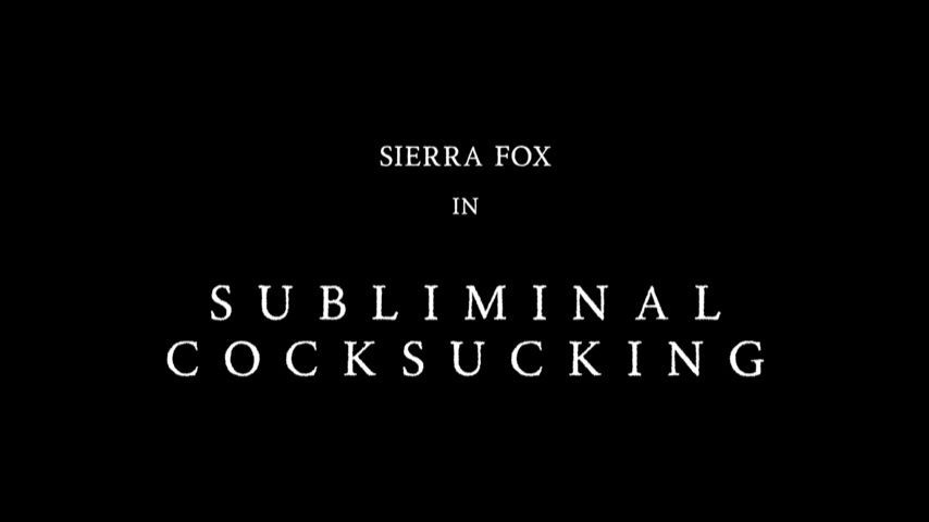 Subliminal Cocksucker