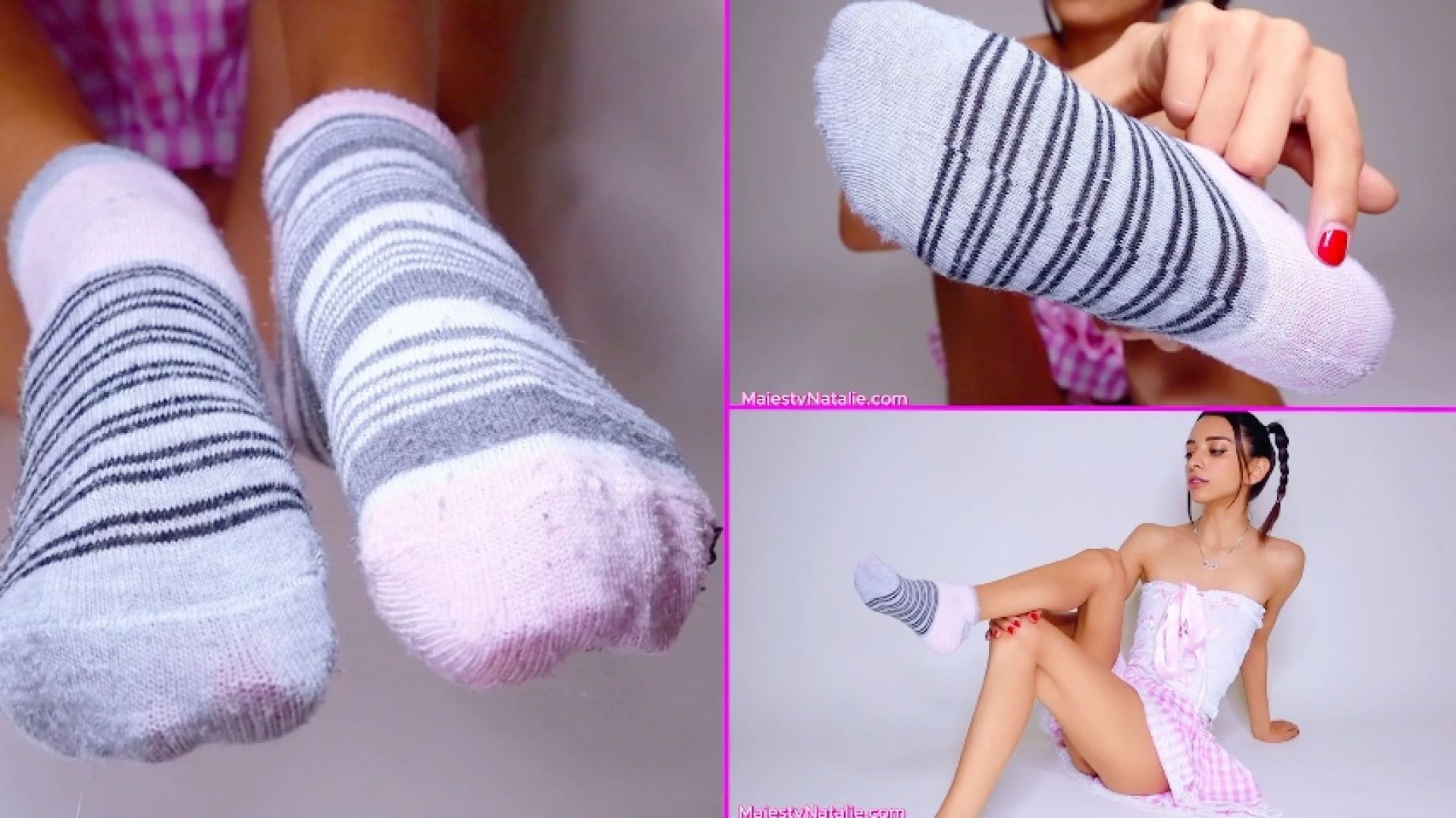 Cute Mismatched Socks Humiliation and Worship