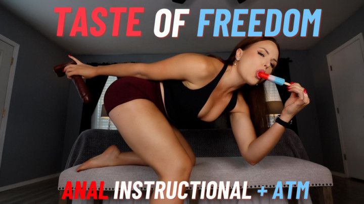 TASTE OF FREEDOM: Anal Instructional + ATM + CEI