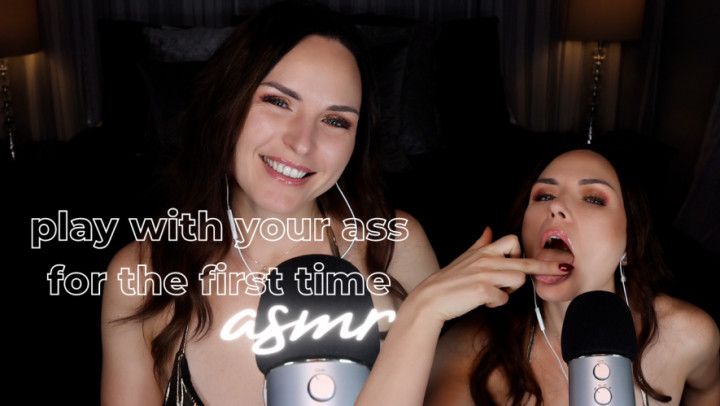 play with your ass for the 1st time ASMR