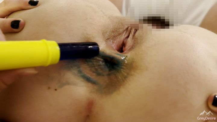 POV B/G Anal Fun with A Blue PushPop