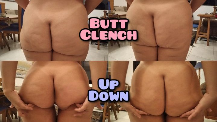 Clenching and Bouncing my Fat Butt