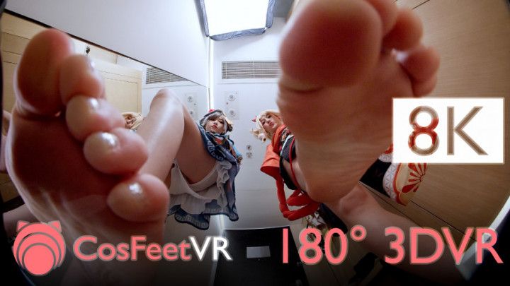 VR - Niki October 2024 S1 Barefoot Trampling 8K