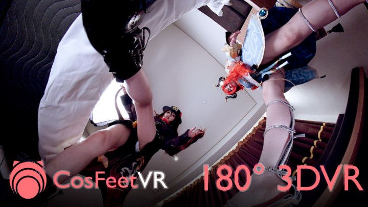 VR - Tammy &amp; Niki Aug2023 S1 Shoes Trampling