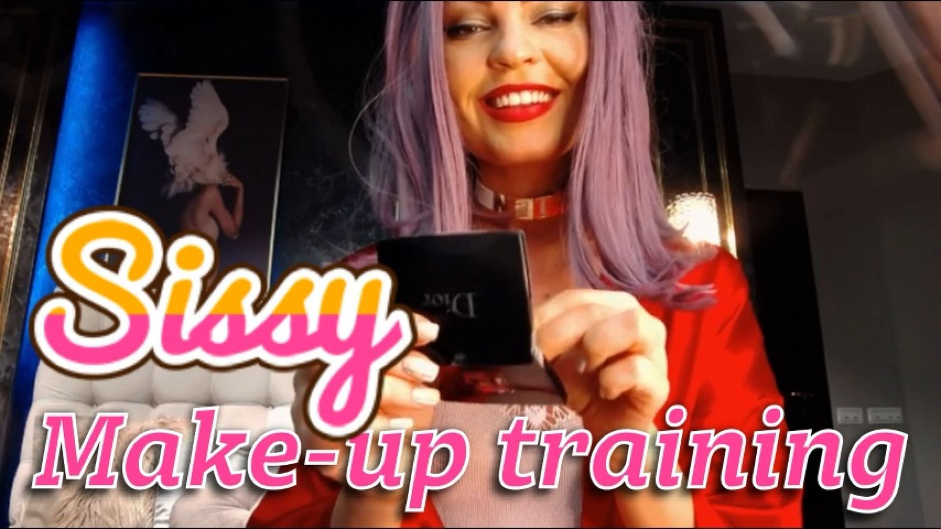 Sissy Make-up Training part 1