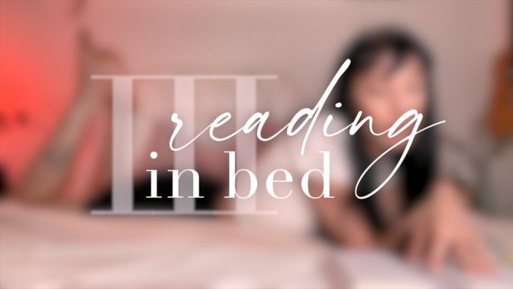 Reading in bed III