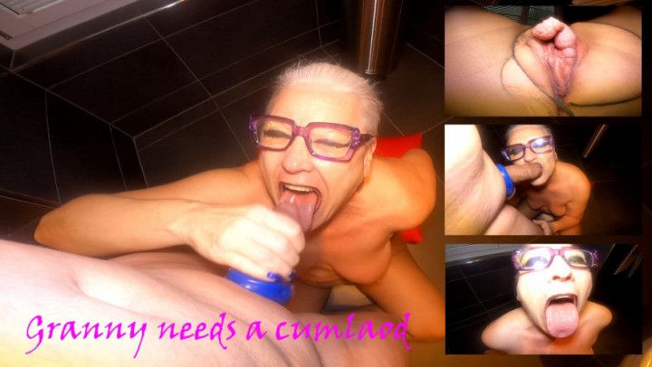 Granny needs a cumload