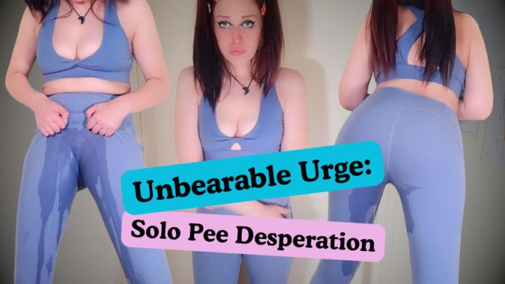 Unbearable Urge: Solo Pee Desperation