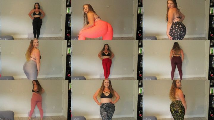 Showing Off in Different Yoga Pants