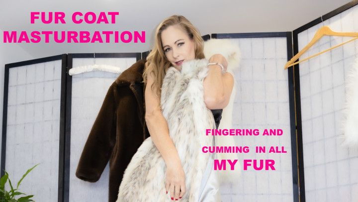 FUR COAT MASTURBATION