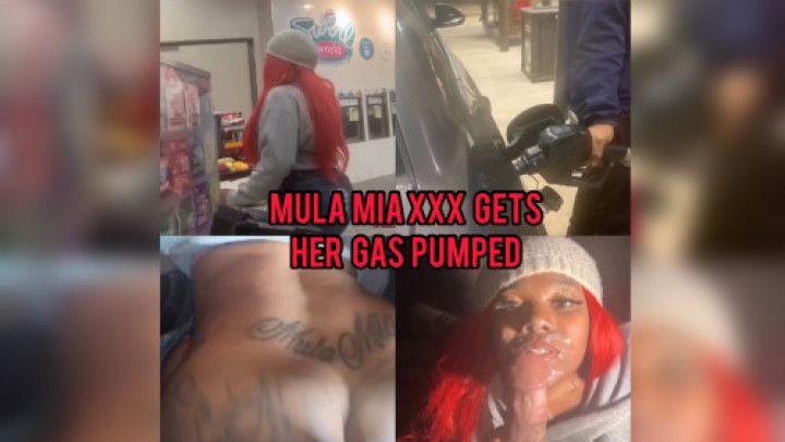 MulaMiaXXX gets her gas pumped