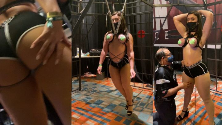 Tied Up &amp; Suspended Exxxotica Miami 2021