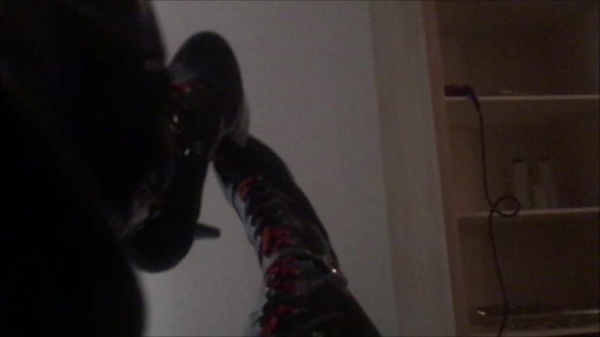 Time to take of my sexy boots